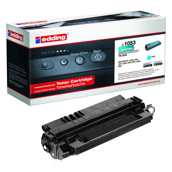 4057305007827 - Toner 18-1053 kompatibel zu brother TN-326C cyan 4057305007827 Edding