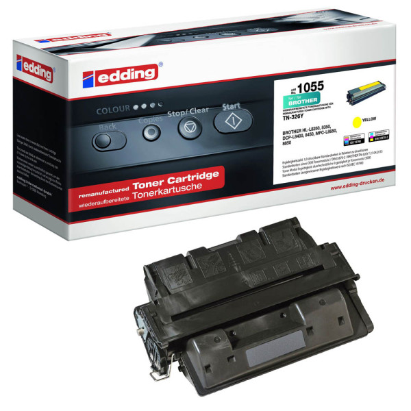 4057305007452 - Toner 18-1055 kompatibel zu brother TN-326Y gelb 4057305007452 Edding
