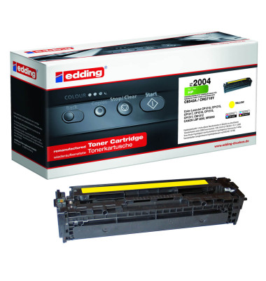 Toner 18-2004 gelb ca 1400 Seiten kompatibel zu CB542A 125A