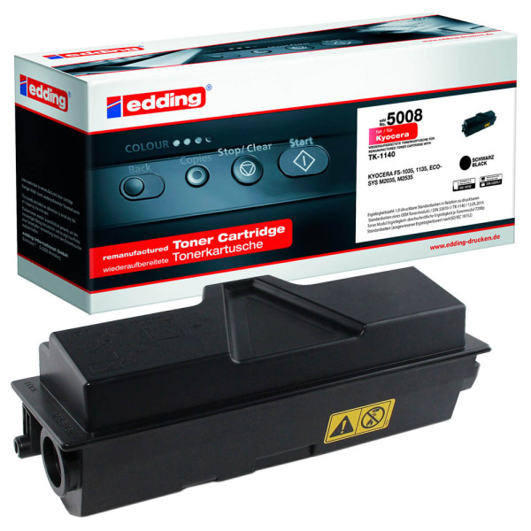 4004764983315 - Toner EDD-5008 18-5008 (kompatibel zu Kyocera TK-1140) schwarz ca 7200 Seiten 4004764983315 Edding