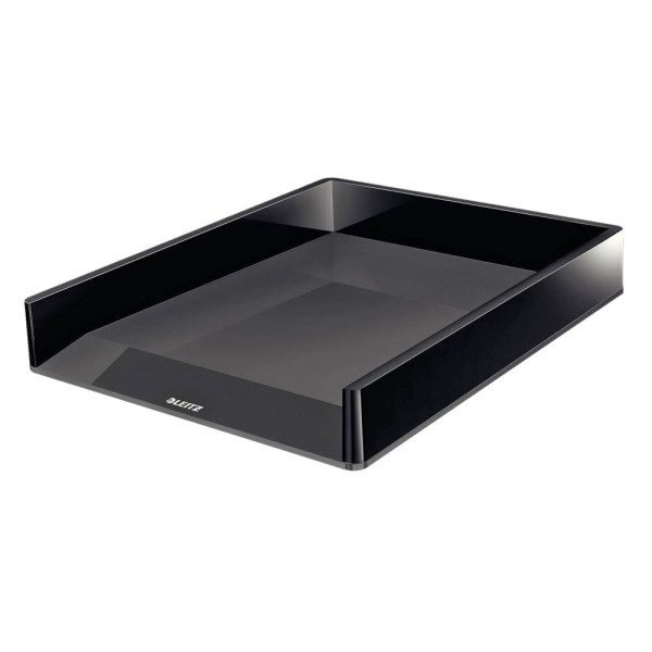 4002432117468 - Briefablage Duo Colour 5361-00-95 A4   C4 schwarz anthrazit Polystyrol stapelbar 4002432117468 Leitz