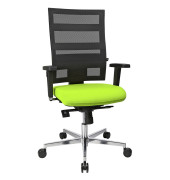 Bürodrehstuhl Sitness X-Pander Plus mit Armlehnen grün SI959WGT350