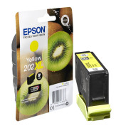 Druckerpatrone 202XL/T02H44 C13T02H44010 (kompatibel zu Epson 202XL), gelb, ca. 650 Seiten