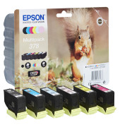 Druckerpatrone 378 (C13T37884010), Multipack, schwarz, cyan, magenta, gelb, fotocyan, fotomagenta