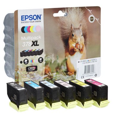 27 / T2705 schwarz, cyan, magenta, gelb Tintenpatronen C13T37984010