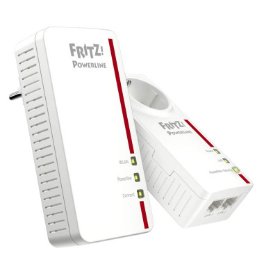 FRITZ!Powerline 1260E WLAN Set Powerline-Adapter 20002795