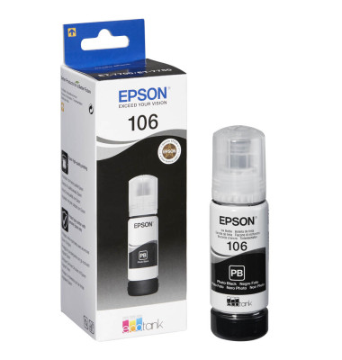 Druckerpatrone 106/T00R14 C13T00R140 (106), fotoschwarz, ca. 5000 Seiten