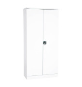 Aktenschrank 109705, abschlie&szlig;bar, 5 OH, wei&szlig;, 92x195x42cm (BxHxT)