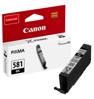 Druckerpatrone CLI-581 BK 2106C001 (kompatibel zu Canon CLI-581BK), schwarz, ca. 1.505 Seiten