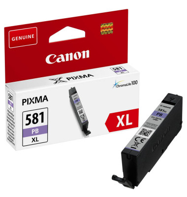 Druckerpatrone 2053C001 (CLI-581PB XL), fotoblau, ca. 4710 Seiten