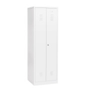 Putzmittelschrank 112296, abschlie&szlig;bar, verkehrswei&szlig;, 60x180x50cm (BxHxT)