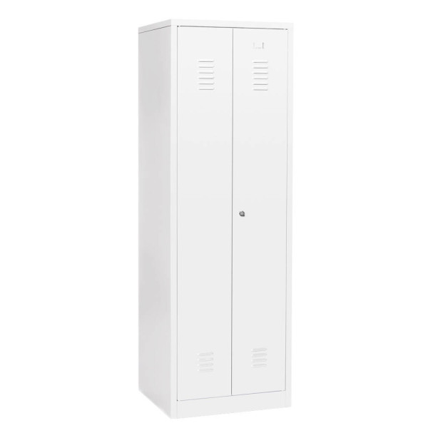 4260610842308 - Putzmittelschrank 112296 abschließbar 0 OH verkehrsweiß 60x180x50cm (BxHxT) 4260610842308 Gürkan