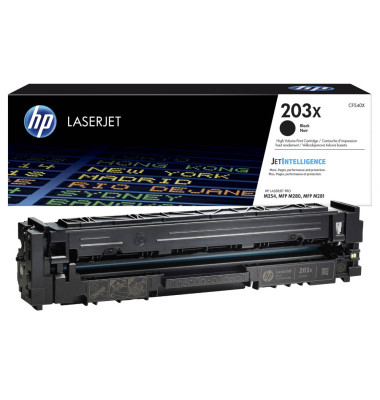 Toner CF540X (203X), schwarz, ca. 3200 Seiten