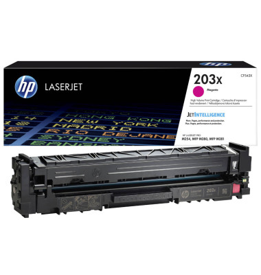 Toner CF543X (203X), magenta, ca. 2500 Seiten
