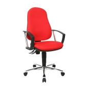 Bürodrehstuhl Point 60 rot 8169A G21