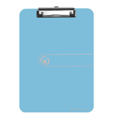 Klemmbrett easy orga 11205671, A4, blau tansparent, PS (Polystyrol), inkl Aufhängeöse
