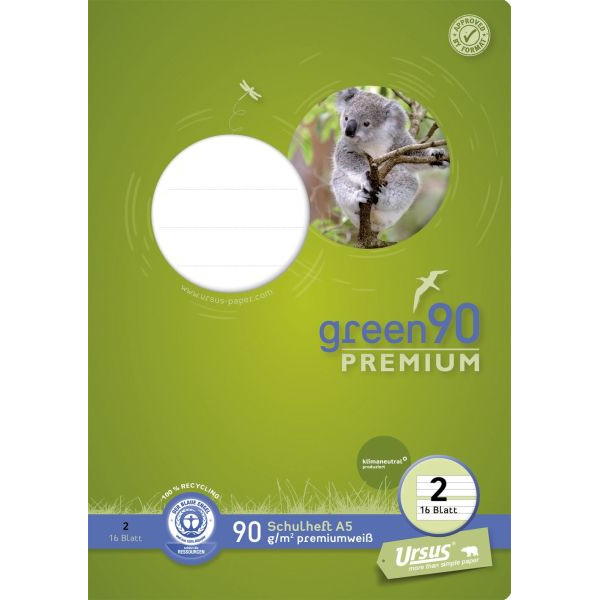 9001939833739 - Schulheft 040780002 PREMIO Lineatur 2   Schreiblern-Lineatur   keine A5 90g orange 16 Blatt   32 Seiten 9001939833739 Stauf