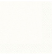 Servietten 1005 33x33cm wei&szlig; 3-lagig 1/4-Falz