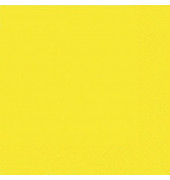 Servietten 1005 33x33cm gelb 3-lagig 1/4-Falz