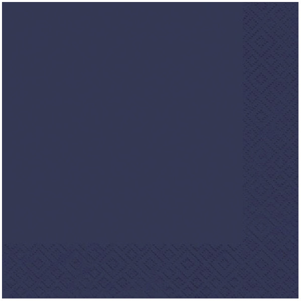 4014995427496 - Servietten 1005 33x33cm dunkelblau 3-lagig 1 4-Falz 4014995427496 1005-1012 20 Stück