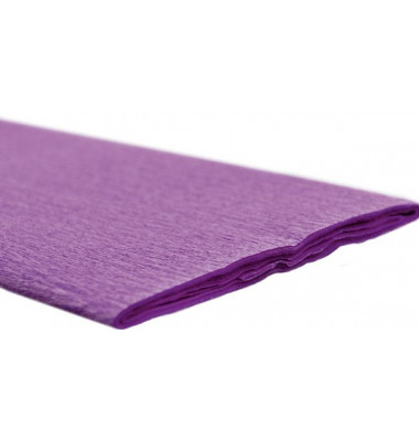 Feinkrepppapier 50cmx2,5m Krepppapier lila Feinkrepppapier 50cmx2,5m Krepppapier lila