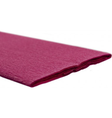 Feinkrepppapier 50cmx2,5m Krepppapier karminrot Feinkrepppapier 50cmx2,5m Krepppapier karminrot