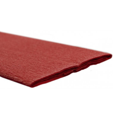 Feinkrepppapier 50cmx2,5m Krepppapier feuerrot Feinkrepppapier 50cmx2,5m Krepppapier feuerrot