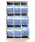 Kordel 4743003010904, 3mm x 25m, weiß/blau