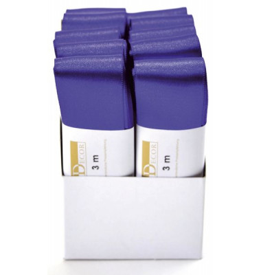 Geschenkband 1172040351003, ohne, 40mm x 3m, blau