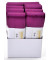 Geschenkband 14450402231003, ohne, 40mm x 3m, dunkelrosa