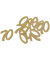 47005 10gr 70 Konfetti Zahl 70 gold