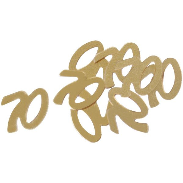 5 Stück PaperStyle 47005 10gr 70 Konfetti Zahl 70 gold 4014983470053 PaperStyle 10 Gramm