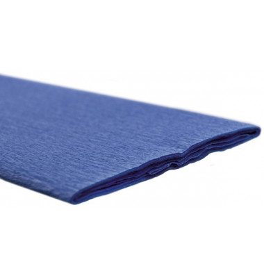 Feinkrepppapier 50cmx2,5m Krepppapier brillantblau Feinkrepppapier 50cmx2,5m Krepppapier brillantblau