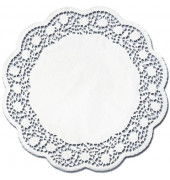 3601100625 BT Spitzenrand Tortenspitzen D36cm weiß
