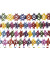 Girlande 1831 400x14cm bunt sortiert