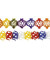 Girlande 1845 400x14cm bunt sortiert