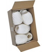 Geschenkband Raffia 1094 00701 1030, ohne, 7mm x 30m, wei&szlig;