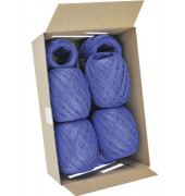 Geschenkband Raffia 1094 00735 1030, ohne, 7mm x 30m, dunkelblau
