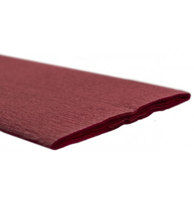 Feinkrepppapier 50cmx2,5m Krepppapier rubinrot Feinkrepppapier 50cmx2,5m Krepppapier rubinrot