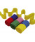 Geschenkband 4001, 5cm x 10m, farbig sortiert