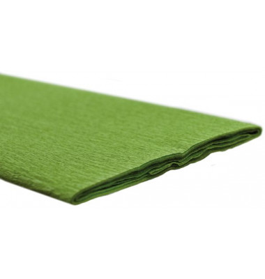 Feinkrepppapier 50cmx2,5m Krepppapier gelbgrün Feinkrepppapier 50cmx2,5m Krepppapier gelbgrün