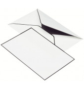 Trauerkarten 22313701 A5 80/80g wei&szlig;