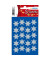 3906 Weihnachten Schmucketikett Stern 21mm silb