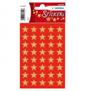 3412 14mm  5zackig Schmucketikett Stern gold