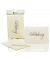 Einladungskarten Einladungskarte 1181955303 DIN B6  Hoch doppelt 250g Heißfolienprägung gold goldene Schrift candle