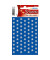 4058 Weihnachten 8mm Schmucketikett Sterne blau/sil