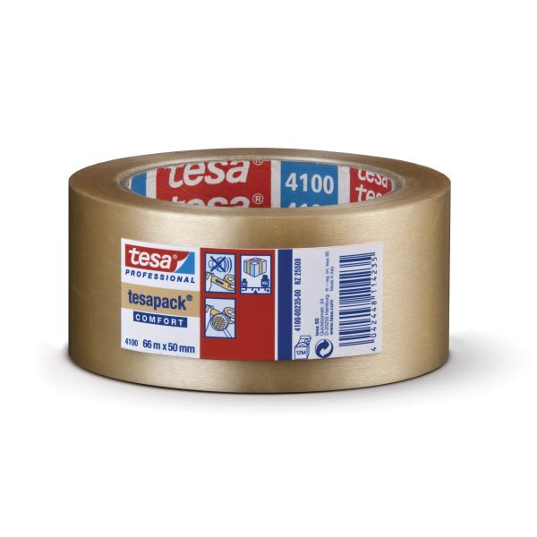 36 Stück Tesa Packband tesapack 04024-00235-04, 50mm x 66m, 50my, braun 4042448029232 Tesa 66 Meter