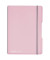 Notizbuch 11408622, my.book, rosa, A5, kariert, 80g, 40 Blatt / 80 Seiten