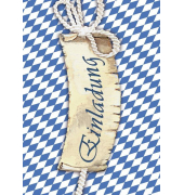 Einladungskarten 41-2713 11,5x16,4 cm 115mm x 164mm (BxH) Schriftzug Einladung bunt