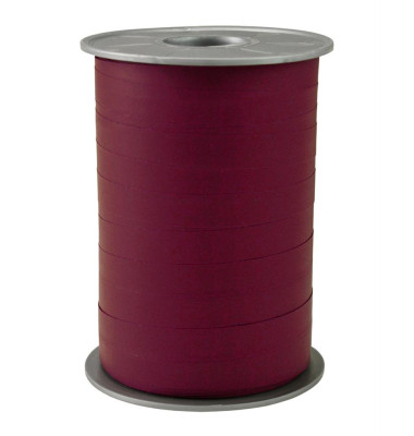 Geschenkband 353 9-018, ohne, 10mm x 200m, bordeaux